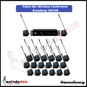 Mic Wireless Conference Broadway SG2100 - 20 Mic